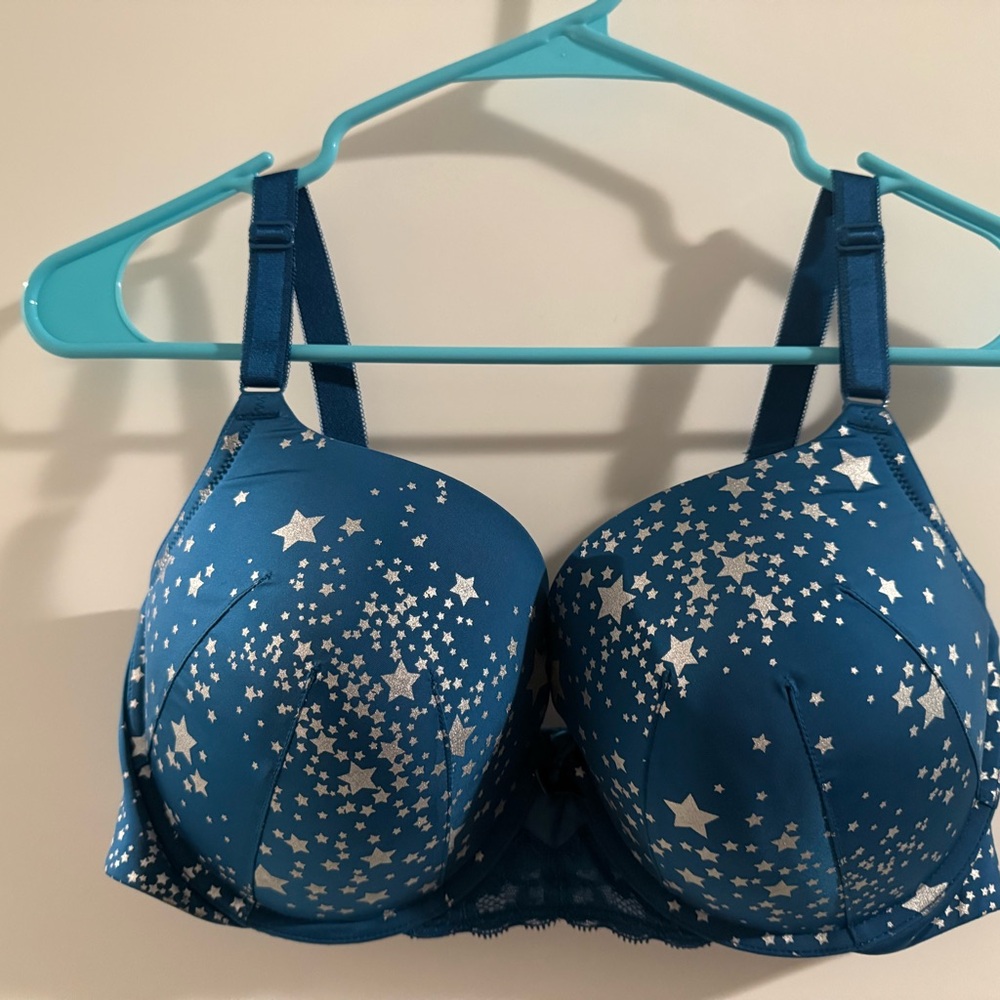 Starry Night Blue Bra